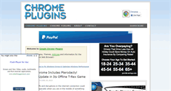 Desktop Screenshot of chromeplugins.org